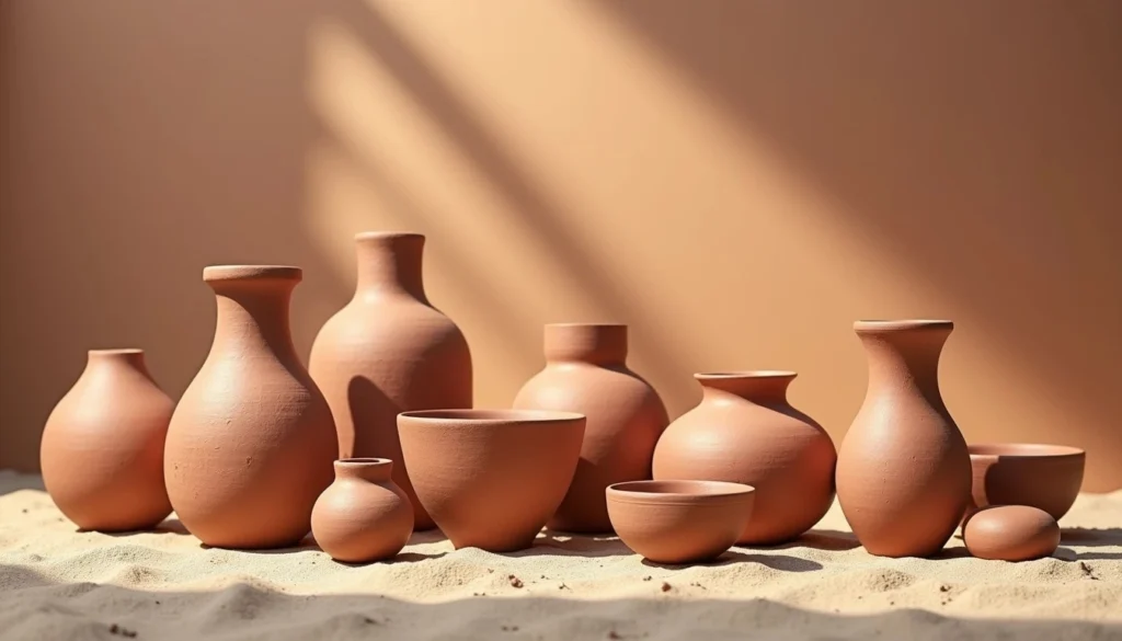 Handmade African clay pots Handmade African clay pots