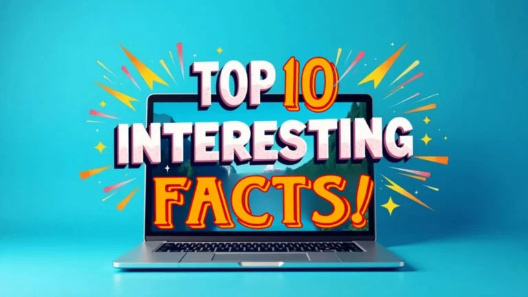 Top 10 Amazing Computer Facts