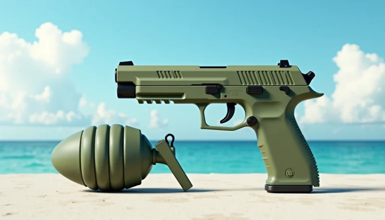 is gun shot grenade image