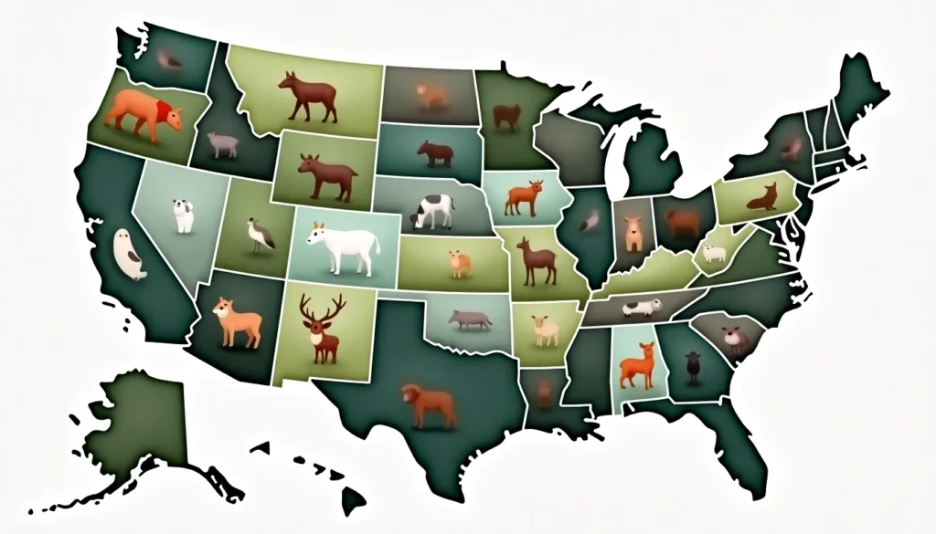 state animals image