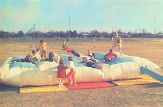 first made bounce house history of bouncing house