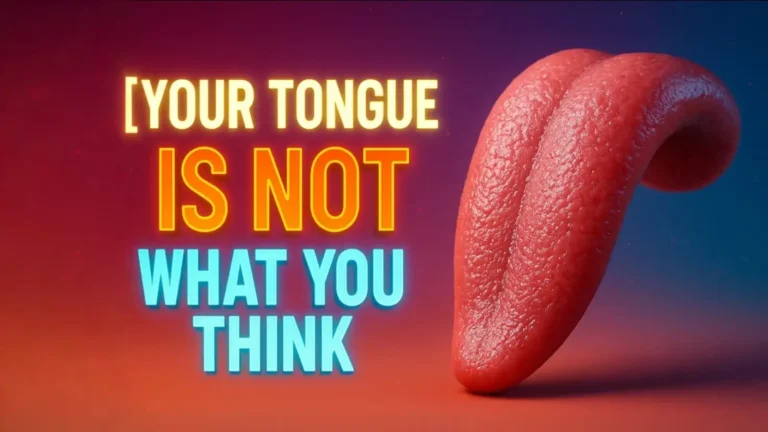 your tongue is not what you think