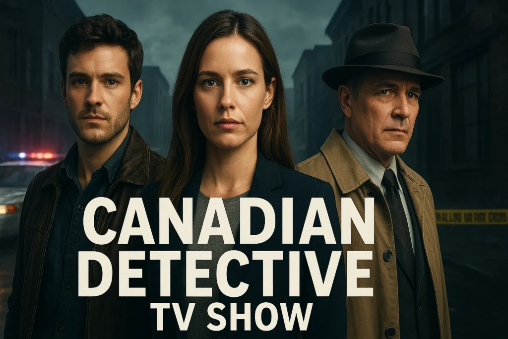 Canadian detective TV show