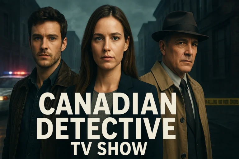 Canadian detective TV show
