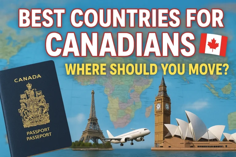 best countries for Canadians to move to
